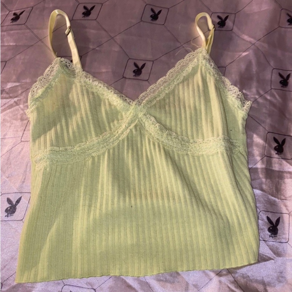 Lace tank top